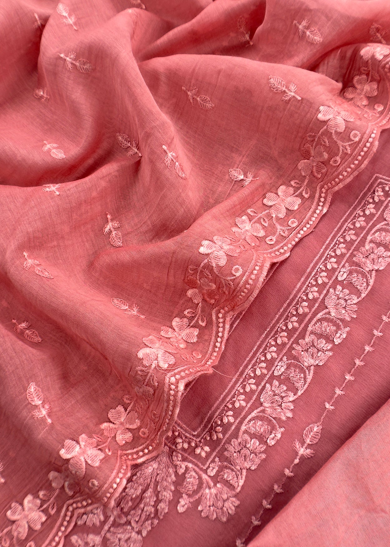 mul cotton suit with dupatta

