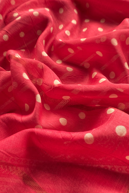 Pure maheshwari silk suit fabric

