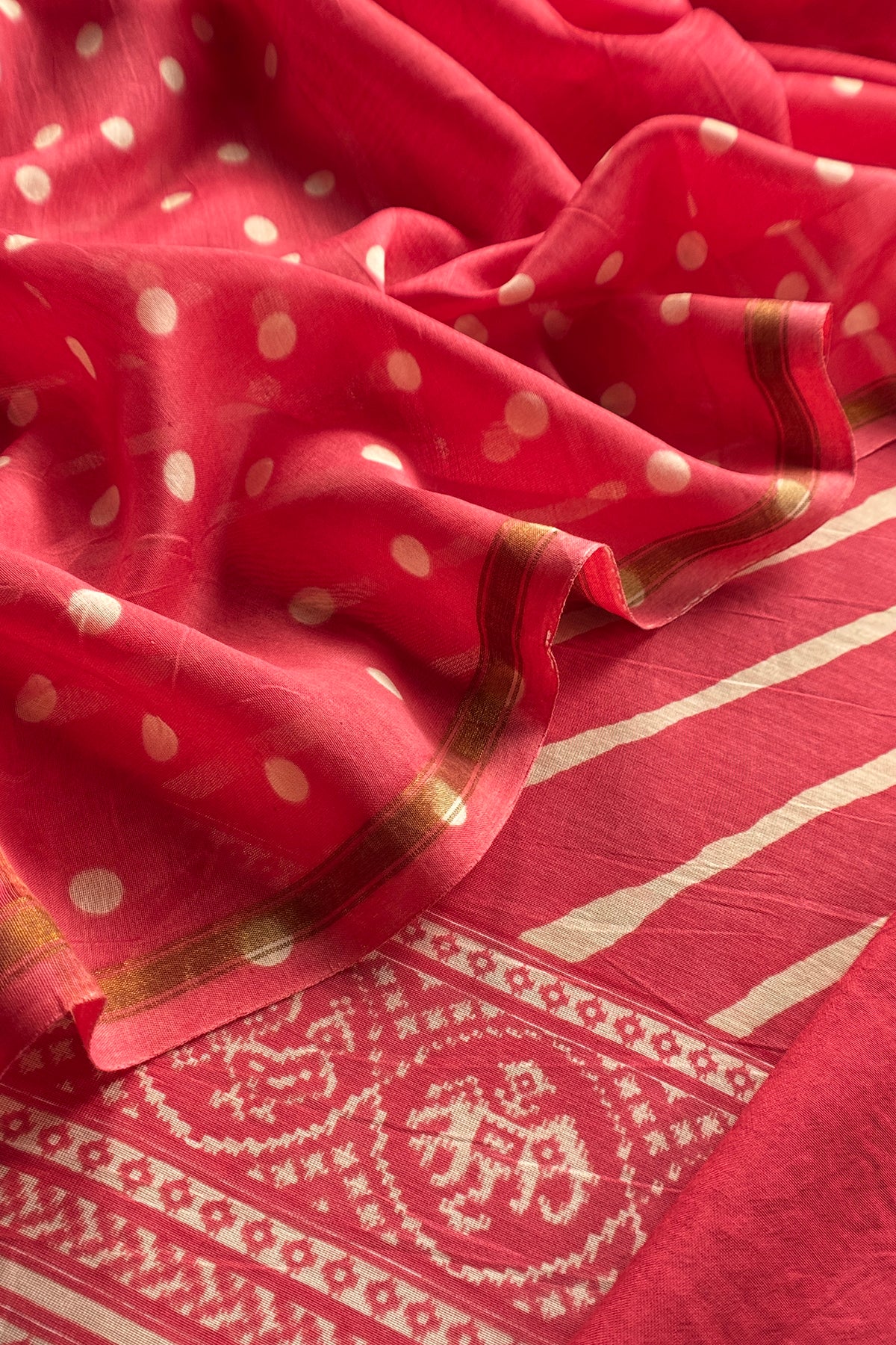 Maheshwari unstitched suit set at the best price

