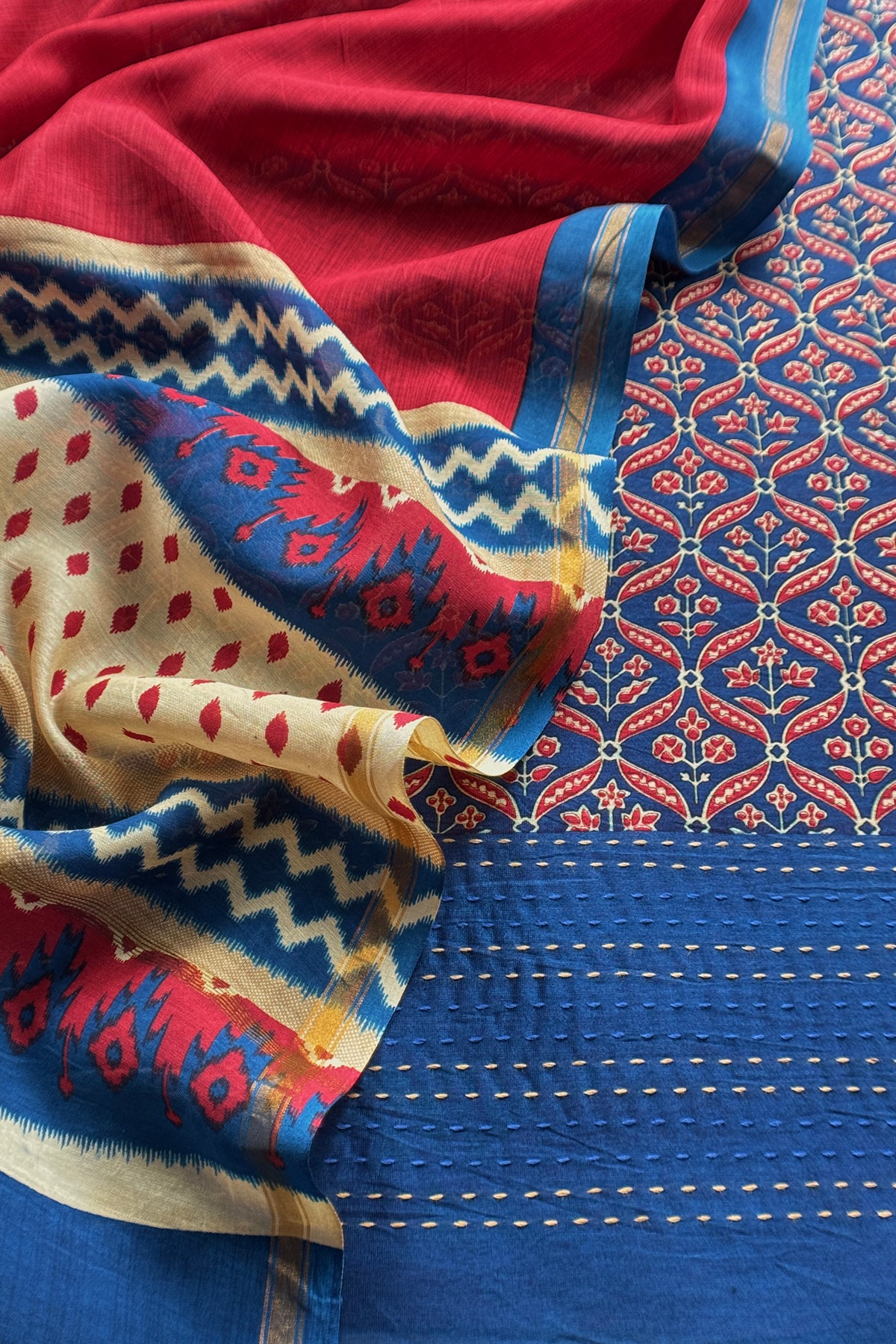 Pure maheshwari suit for women

