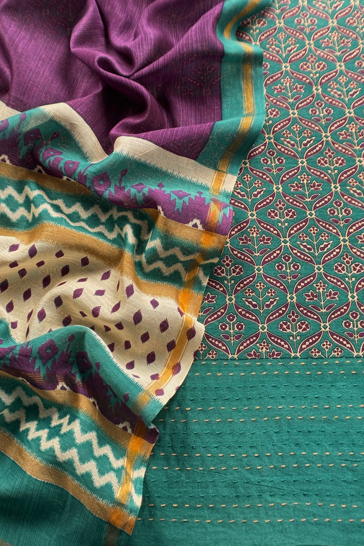 Pure maheshwari suit for women

