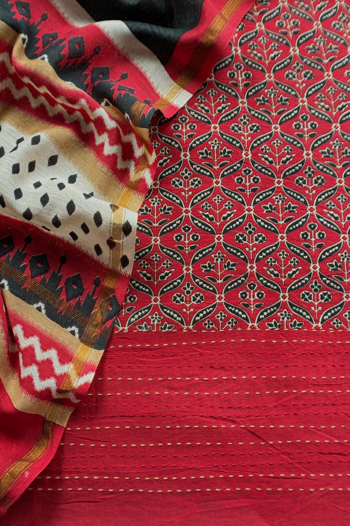 Pure maheshwari suit for women

