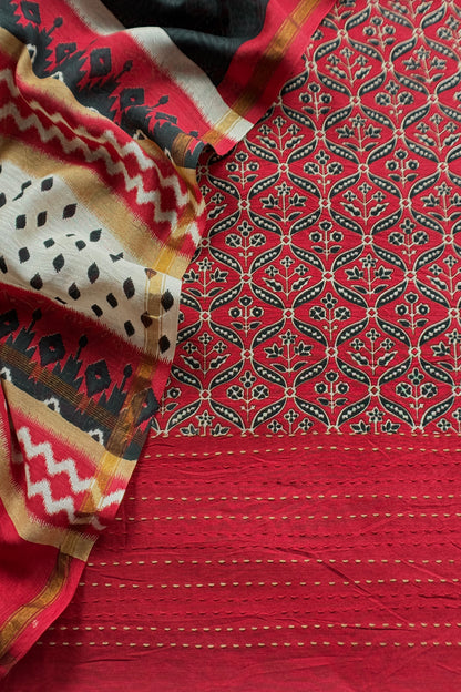 Pure maheshwari suit for women


