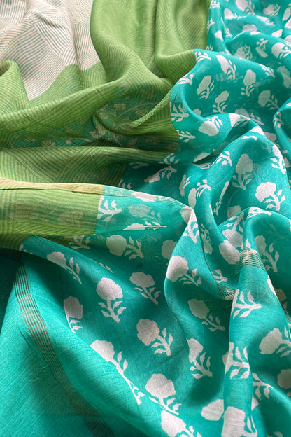 Maheshwari unstitched suit set at the best price


