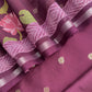 Pure Unstitched Handloom Banarasi Chanderi Suit Brushprint Dupatta