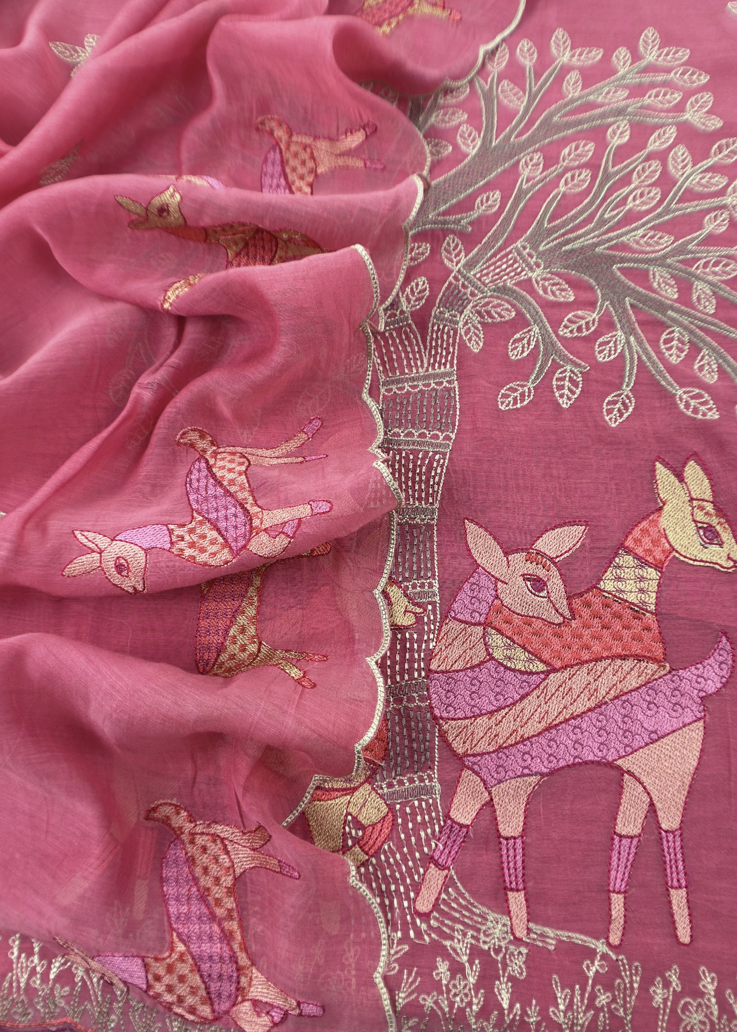 Summer wear suit pure mul chanderi fabric

