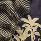Kalasheel Luxe Black Kora Silk Kurta With Tissue Silk Dupatta With Tissue Appliqué Work