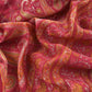 Red Maheshwari Silk Suit With Banarasi Bootis