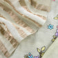 Mulmul suit set with chidiya embroidery

