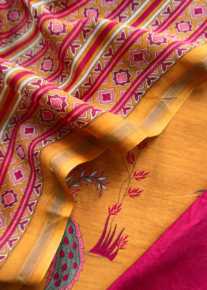 Maheshwari silk suit gifting for women
