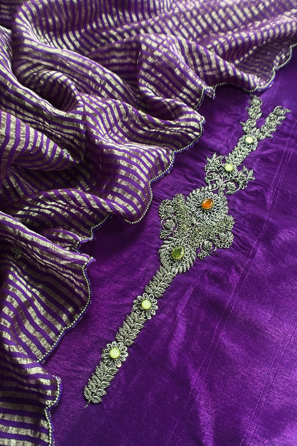 Indian ethnic wear handloom silk suits for women

