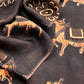 Dark Brown Nashpal Ajrakh Suits in Purest Modal by Tussar Fabric