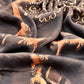 Dark Brown Nashpal Ajrakh Suits in Purest Modal by Tussar Fabric