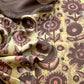Yellow And Brown Nashpal Ajrakh Suits in Purest Modal by Tussar Fabric