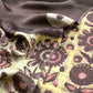 Yellow And Brown Nashpal Ajrakh Suits in Purest Modal by Tussar Fabric
