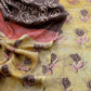 Yellow With Brown Nashpal Ajrakh Suits in Purest Modal by Tussar Fabric