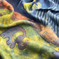 Yellow With Blue Nashpal Ajrakh Suits in Purest Modal by Tussar Fabric
