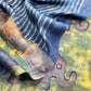 Yellow With Blue Nashpal Ajrakh Suits in Purest Modal by Tussar Fabric