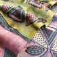 Pink And Yellow Nashpal Ajrakh Suits in Purest Modal by Tussar Fabric
