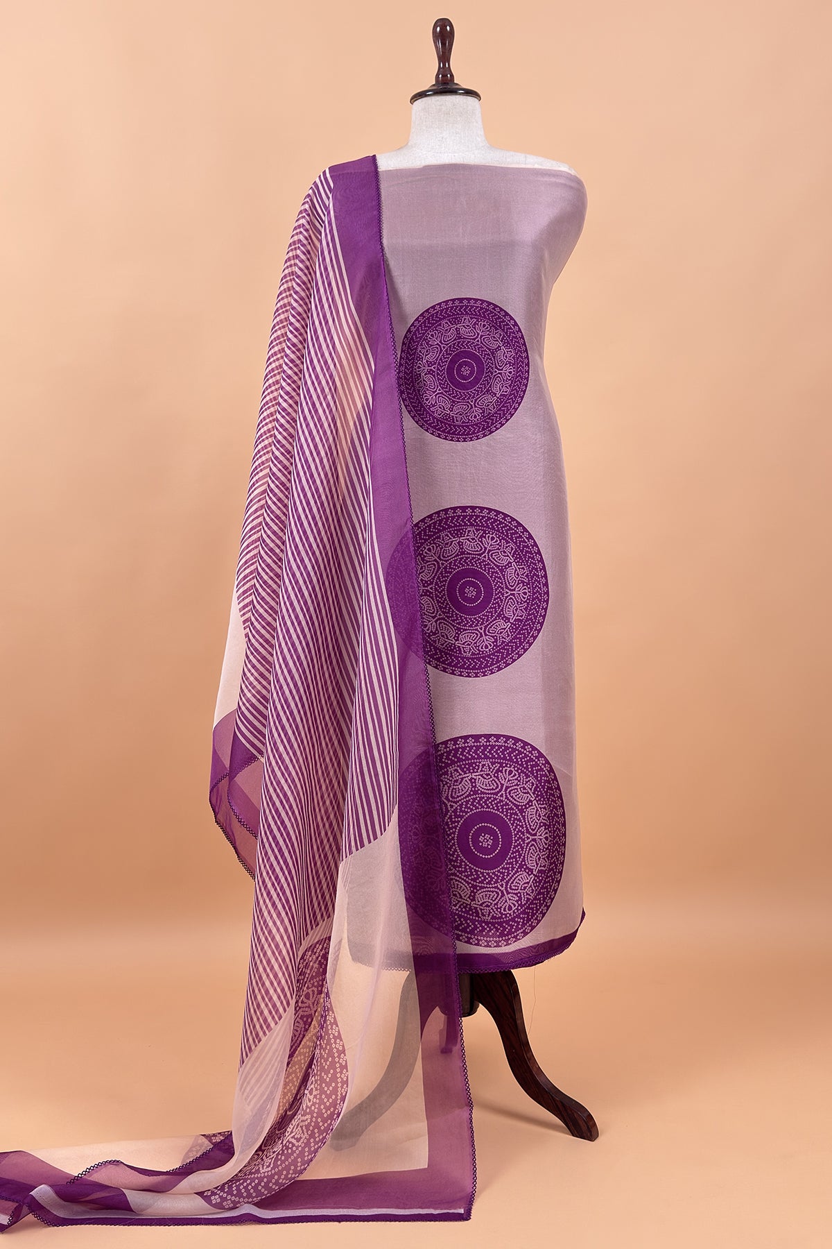 Buy Designer Organza Suit In Premium Quality

