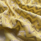 Yellow Handloom Munga Silk Suit With Zari Weaving