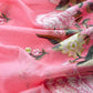 Mul cotton suit with flower embroidery

