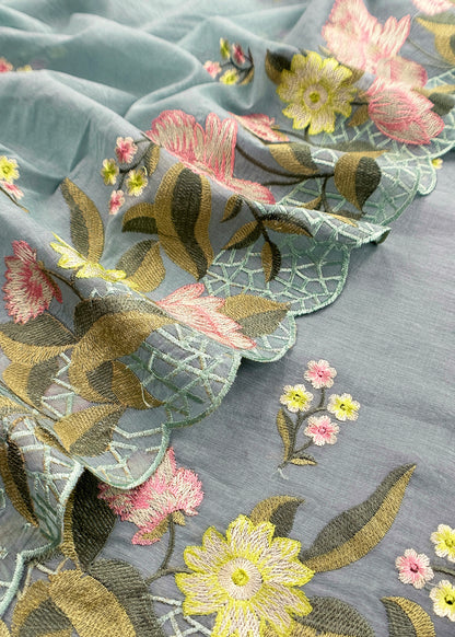 mul cotton suit with dupatta

