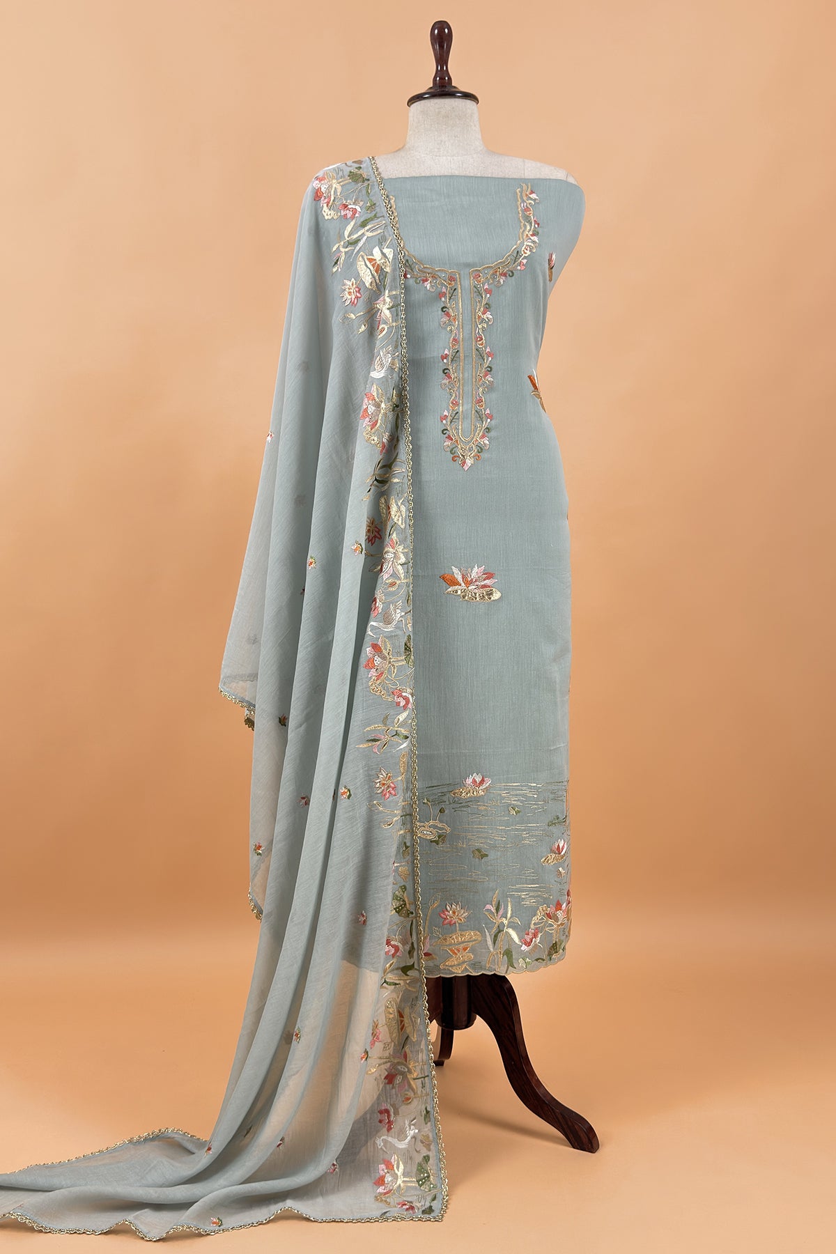 Indian ethnic wear mulmul suits for women

