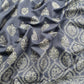 Blue Pashmina with Kani zari Unstitched Suit