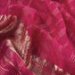 Pink Handloom Kadwa Weaving Silk Suit With Kora Silk Dupatta