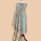 Shop designer kora silk suit for party and wedding celebration