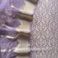 Banarasi Silk Brocade Suit With Organza Dupatta