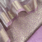 Light Purple Designer Pure Brocade Silk kurta And Tissue Silk Dupatta