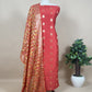 Banarasi Suit With Kalamkari Dupatta