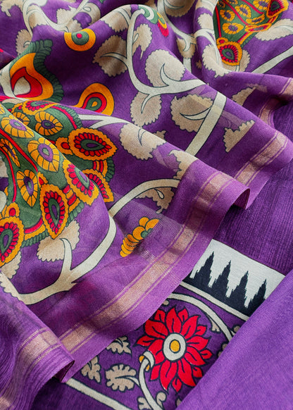 Maheshwari silk suit gifting for women

