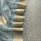 Blueish Grey Brocade Kurta With Organza Dupatta