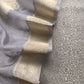 Gray Brocade Kurta With Organza Dupatta