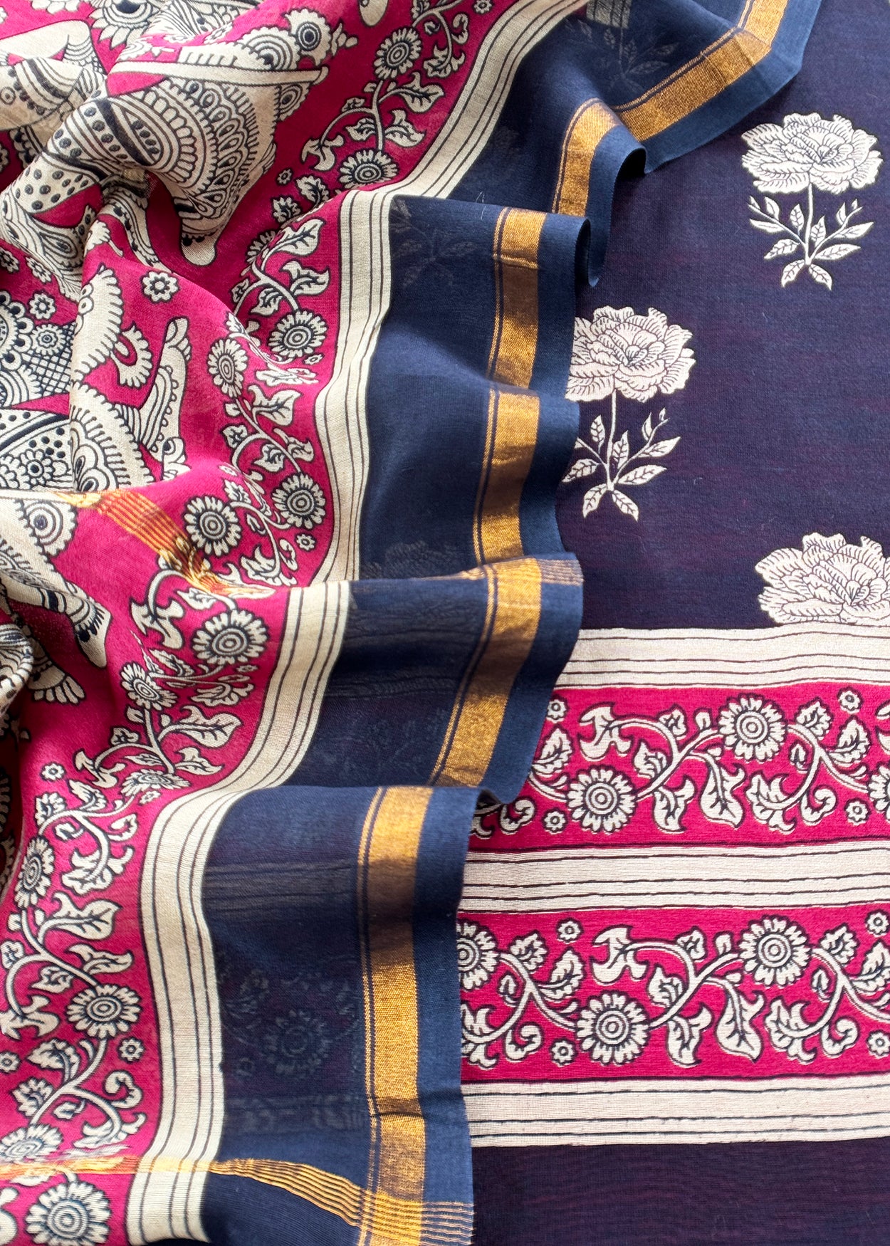 Pure maheshwari suit for women

