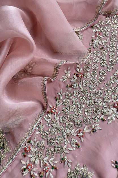 Indian ethnic wear kora silk suits for women

