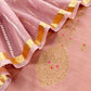 Handloom Silk Kurta And Kora Silk Dupatta With Meenakari Gold Kadwa Weaving