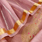 Handloom Silk Kurta And Kora Silk Dupatta With Meenakari Gold Kadwa Weaving