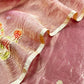 Festive wear tissue silk unstitched suit with dupatta

