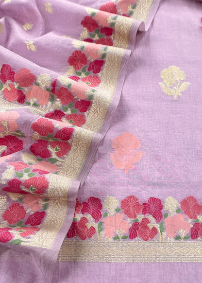 handloom banarasi cotton suit

