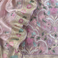 Powder Pink Handloom Tissue Silk Suit With Gold Silver Zari And  Rajasthani khidki Embroidery