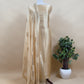 Gray Banarasi Silk Brocade Suit With Organza Dupatta