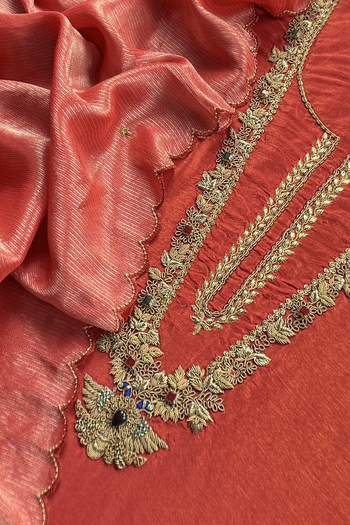 Indian ethnic wear handloom silk suits for women

