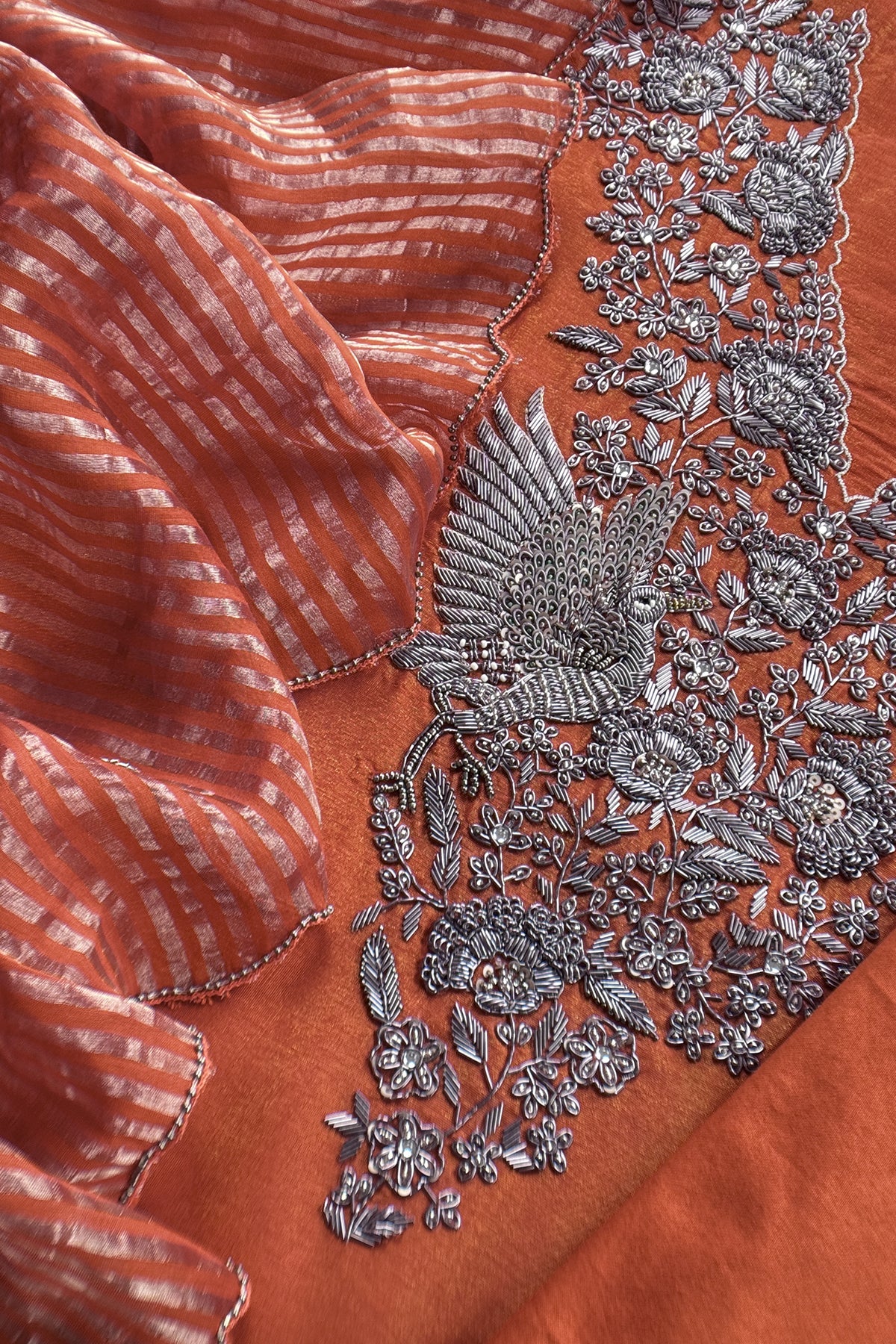 Indian ethnic wear handloom silk suits for women

