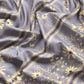 Purple Chanderi Unstitched Suit In Kantha Border