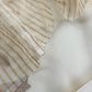 Off White Chidiya Handloom Kora Silk Suit With Gold Tissue Appliqué Work