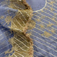 Cornflower Blue Pure Silk Suit With Dori embroidery, Jhalar laces, Appliqué And Gota Handwork